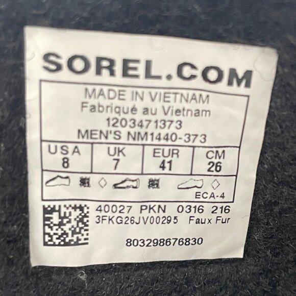 Sorel "Caribou" Waterproof Boot < Size US8 men> - Picture 9 of 10